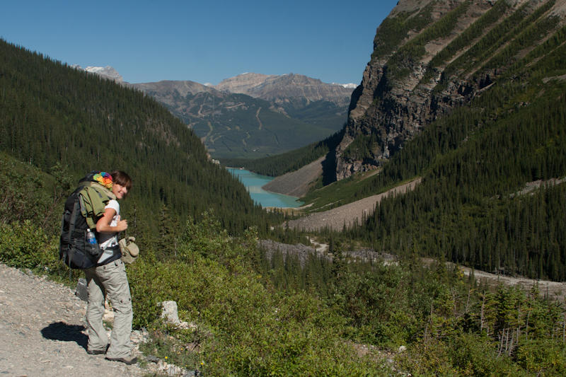 Widok na Lake Louise (fot. Beata Muchowska)