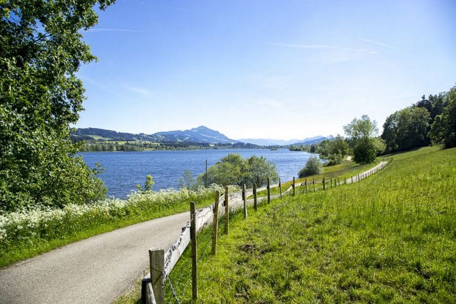 Nad brzegiem Rottachsee