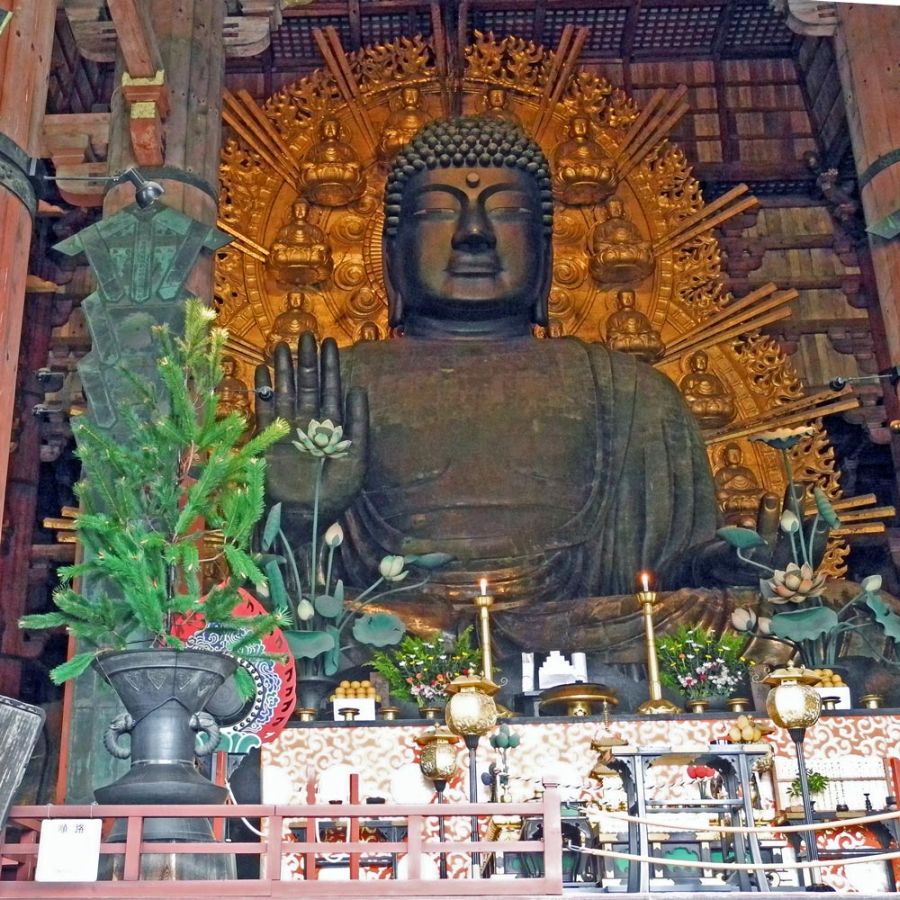 Świątynia Tōdaiji - Buddha (fot. Tadeusz Andruchow)