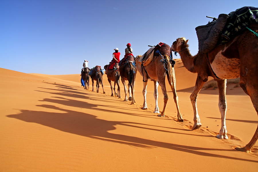 Maroko. Karawana na Ergu Chebbi, fot. okfoto.pl