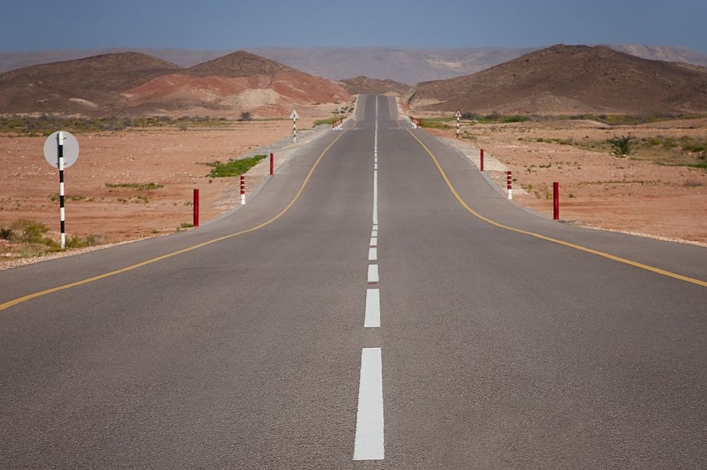 Droga przez pustynię fot. Beata Muchowska