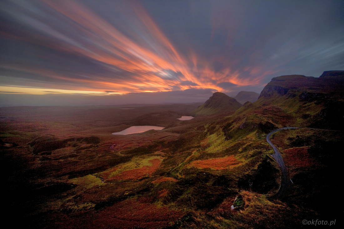 Wschód słońca w Quiraing (fot. S. Adamczak / okfoto.pl)