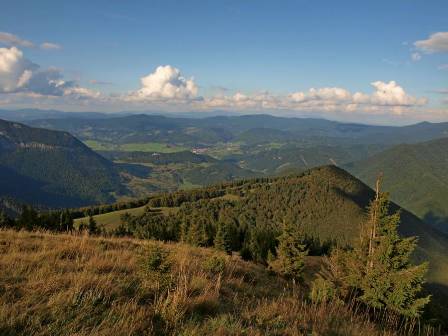 Widok spod Stratenca na dolinę Varinky (fot. Paweł Klimek)