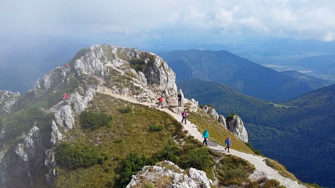 Na szczycie Wielkiego Rozsutca (fot. Paweł Klimek)