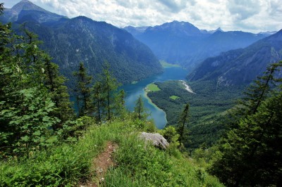 Widok na Jezioro Königssee (fot. Zbigniew Neudek)