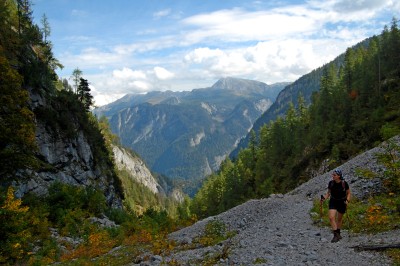 Wędrówka w Parku Narodowym Berchtesgaden (fot. Elżbieta Paciora)