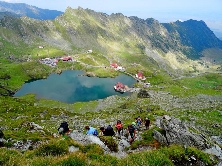 Góry Fogaraskie i jezioro Balea Lac (fot. Maria Czub)