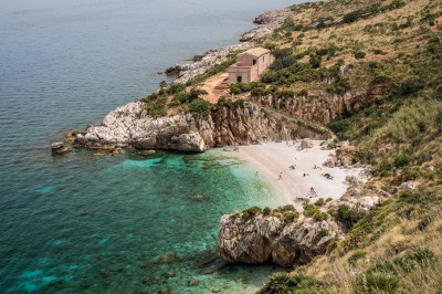 Plaża w rezerwacie Zingaro (fot. Marek Danielak)