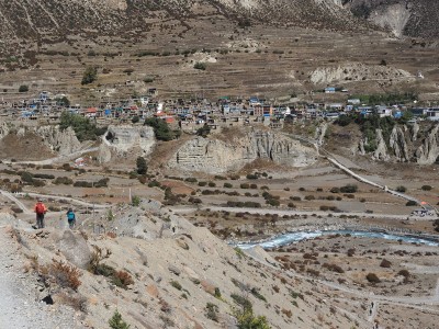 Manang  - dzień aklimatyzacji (X.2023) fot. B.Zajkowska