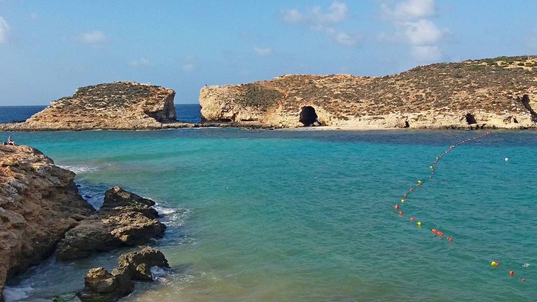 Błękitna Laguna na Comino (fot. Agnieszka Fundowicz-Skrzyńska)