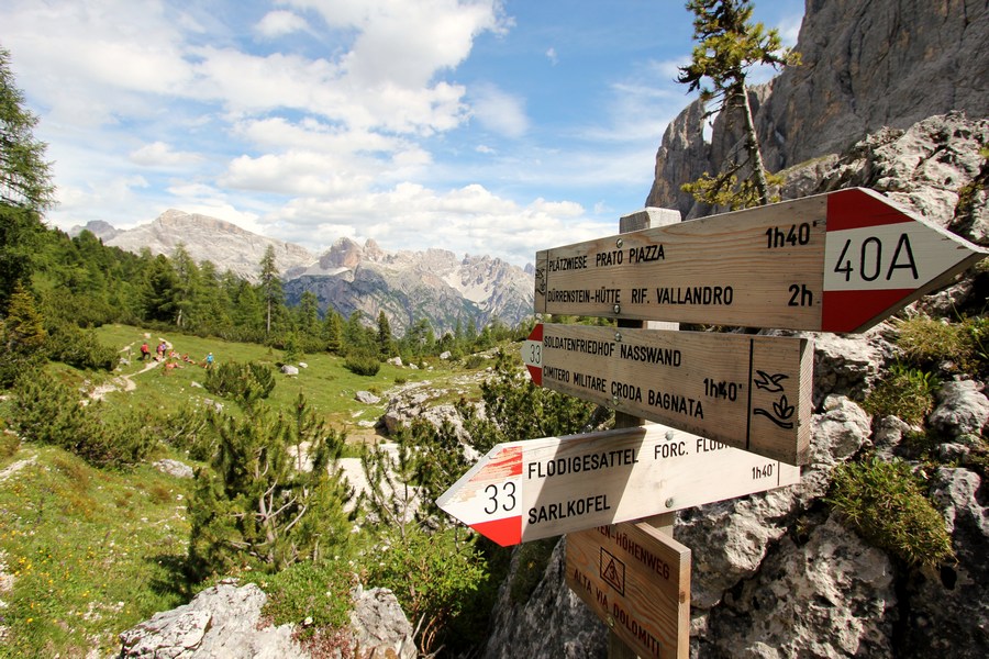 Na dolomickich szlakach… (fot. Zbigniew Neudek)