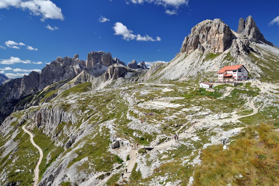 Schronisko Dreizinnenhutte (fot. Marek Danielak)