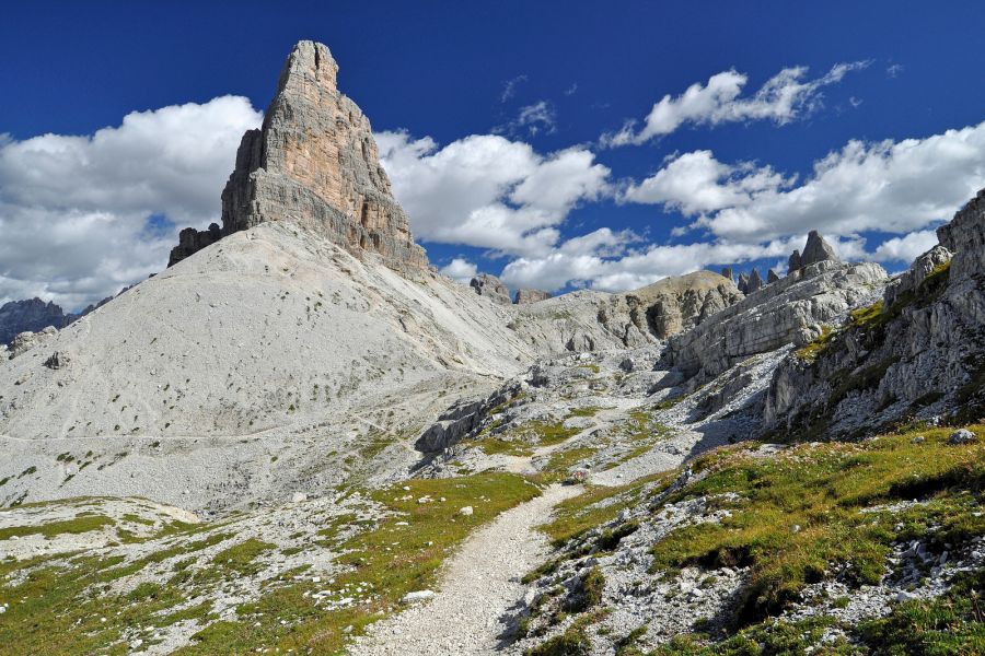 W drodze do schroniska Dreizinnenhutte (fot. Marek Danielak)