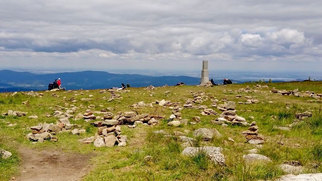 Na szczycie Śnieżnika (fot. Paweł Klimek)