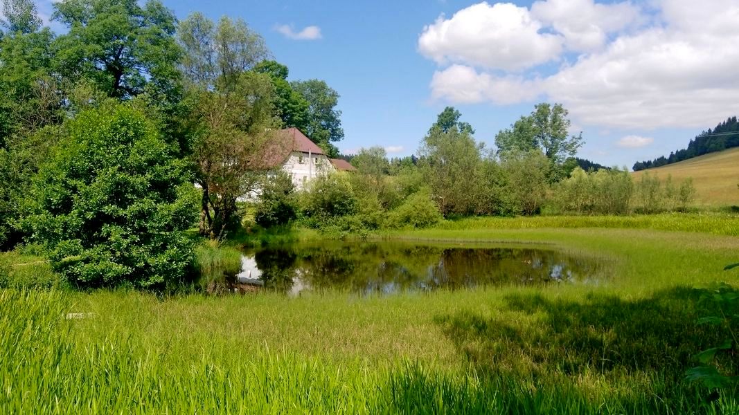 W jednej z sudeckich wiosek (fot. Paweł Klimek)