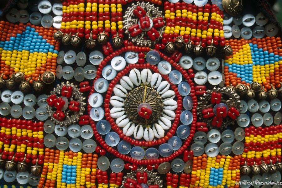 Detal z nakrycia głowy - festiwal Kalaszy