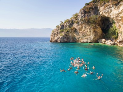 Jeden z przystanków kąpielowych