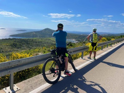 Kvarner z perspektywy rowerowego siodełka