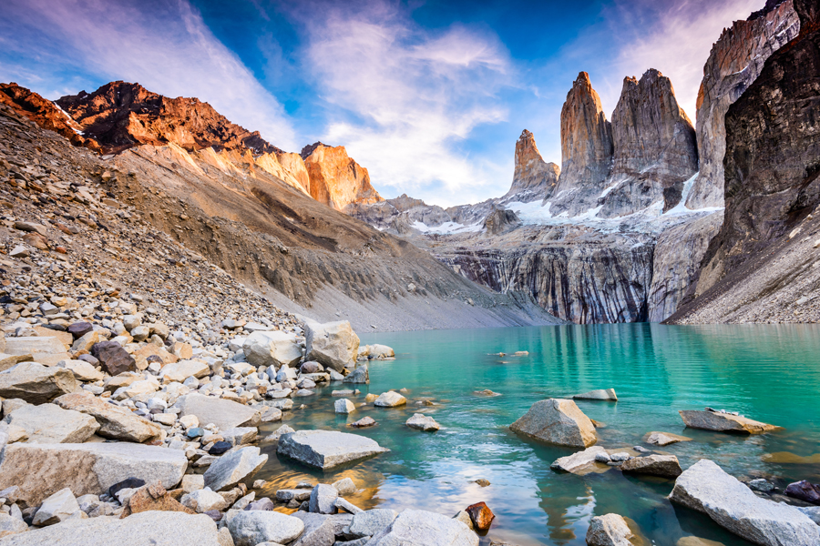 PN Torres del Paine, wieże Paine