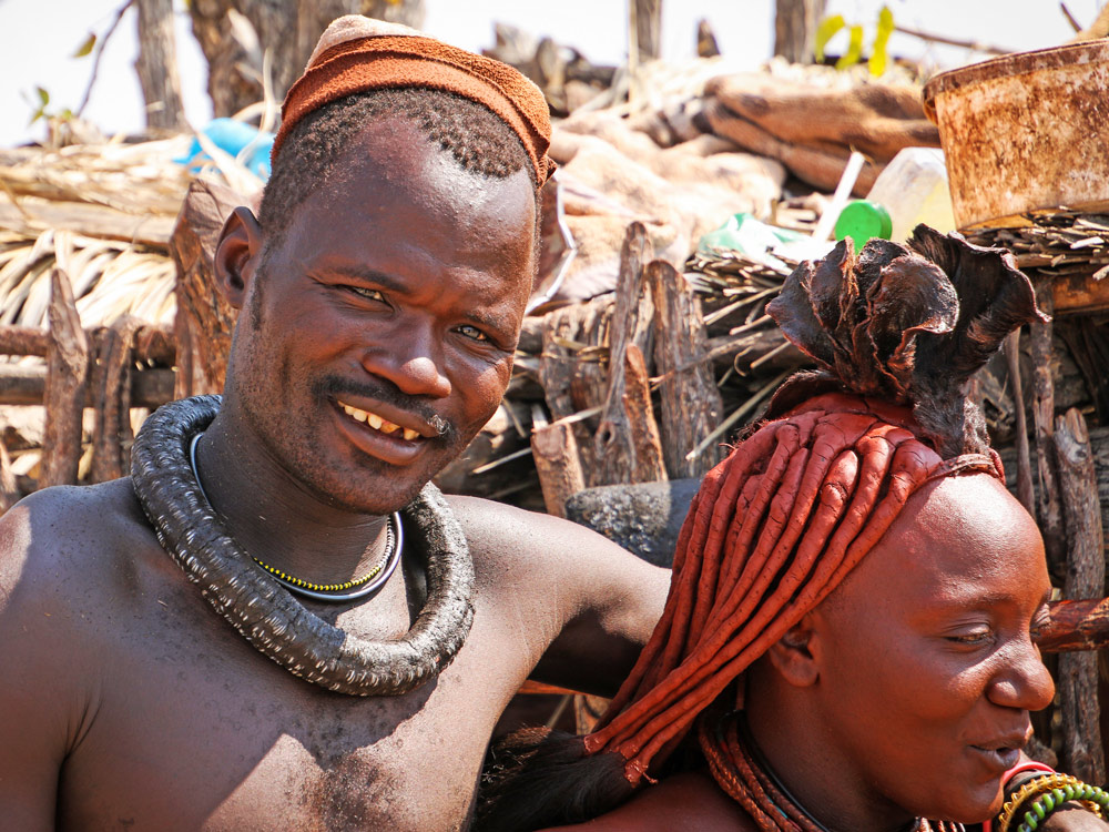 Wódz ludu Himba z Afryki